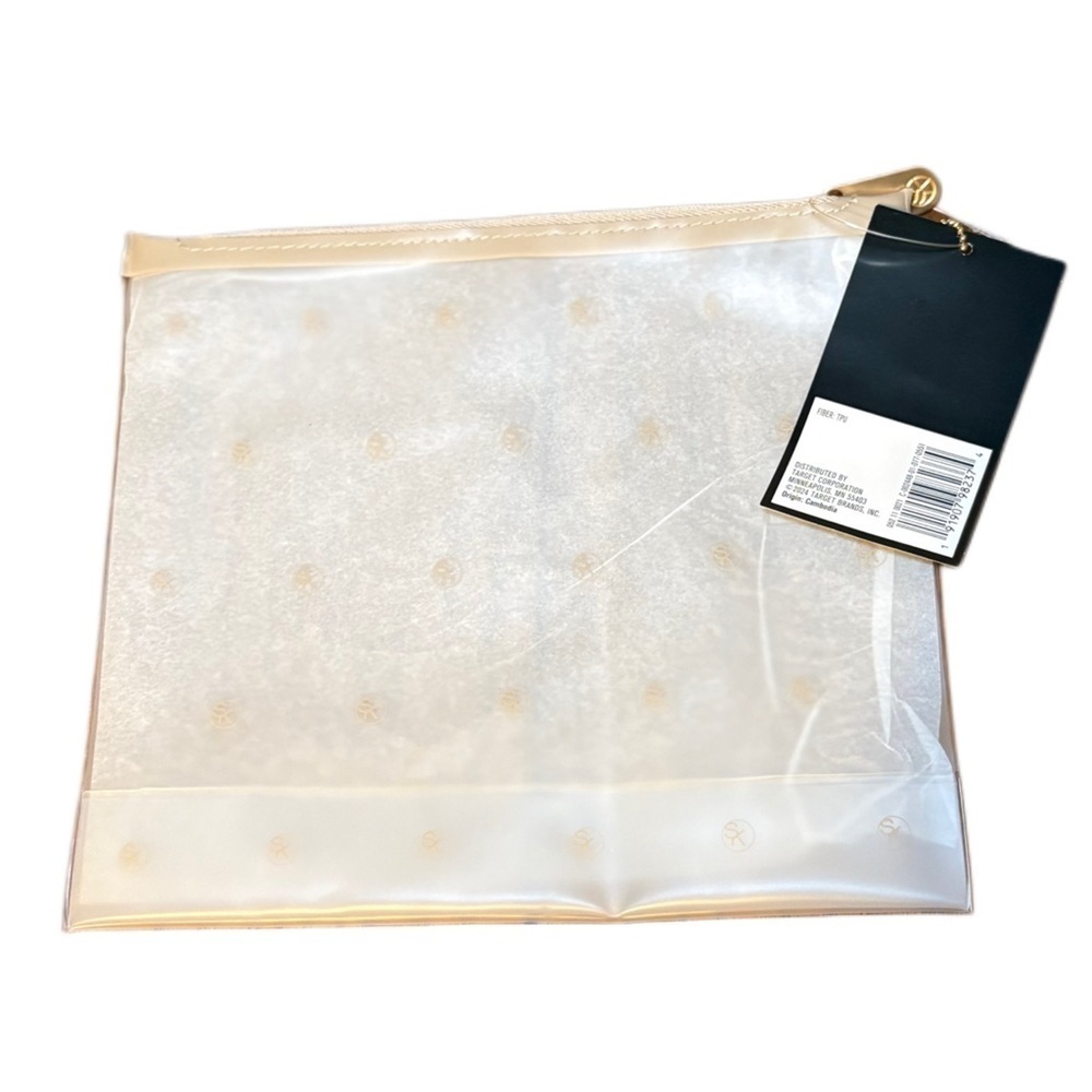 Sonia Kashuk Clear and Gold Travel Pouch - Picture 2 of 3